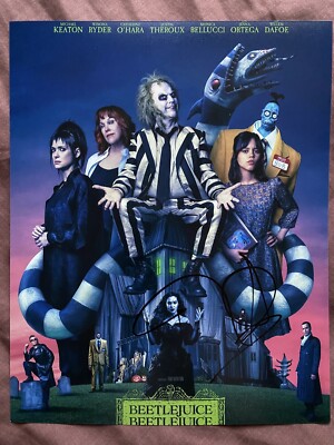 Tim Burton Genuine Autograph, Signed In Person, 10x8 Photo.