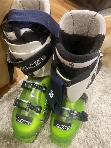 Lange RX130 Alpine Ski Boots size 26-26.5 306 MM Thermo Fit Power Wrap Wedge