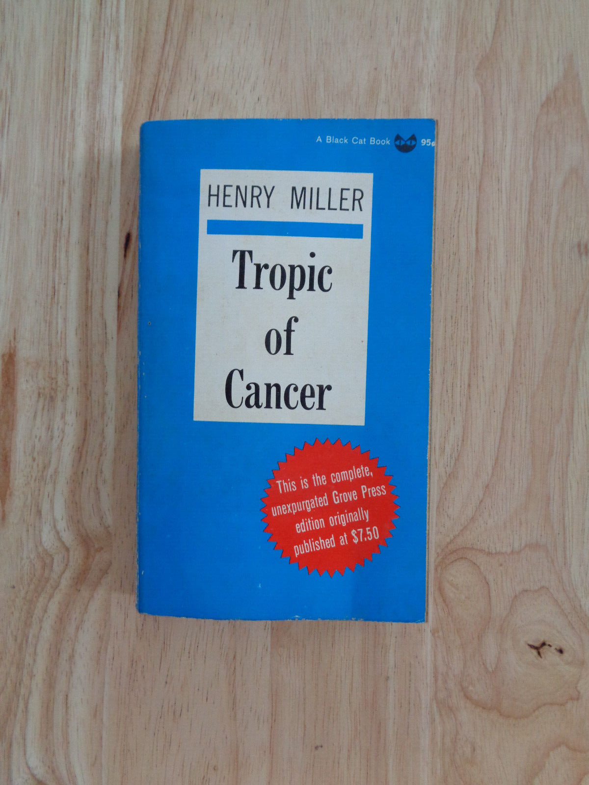 希少 Henry Miller Tropic of Cancer Tropic of Cancer by Henry