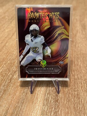 2024 Wild Card Haunted Hits Monster Hunt PRC Travis Hunter #1/2