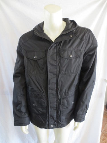 90s〜 dockers half zip nylon jkt levi's Vtg Dockers x Levis Jacket Mens Medium Full Zip Parka Vented