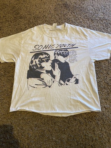 Sonic Youth vintage Original T-Shirt Goo tour concert Size Sonic Youth vintage Original T-Shirt Goo tour concert Size