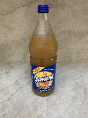 Orangina Citrus Soda Original Glass Bottle  (33.8 oz)