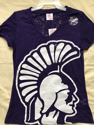 Winona State University Ladies Vee Neck Tunic Tee Size Medium
