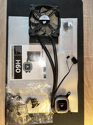 Corsair Hydro Series H60 AIO Liquid CPU Cooler 120mm Radiator