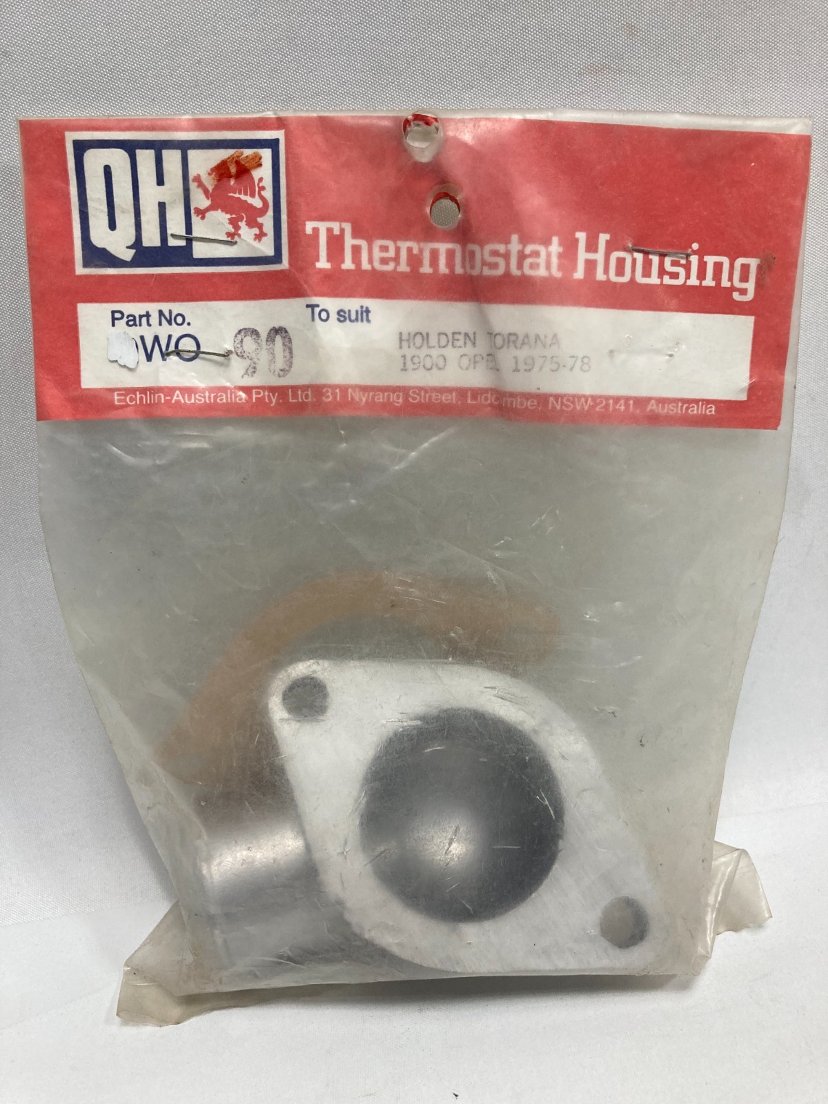 Quinton Hazell OEM WO90 Thermostat Housing Fits Holden Torana 75-78