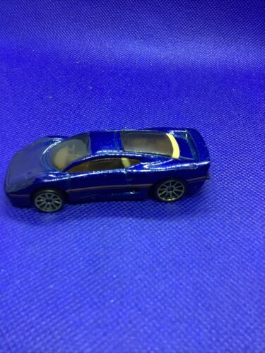 Rare 1992 Hot Wheels Unknown Name Blue Sports Car Made By