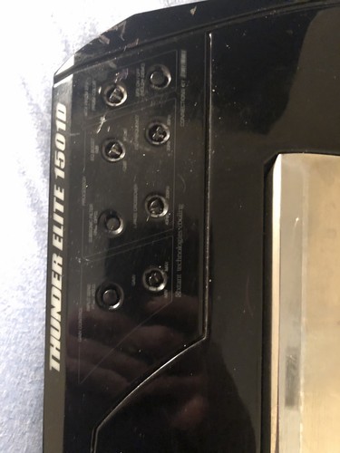 MTX Thunder Elite 1501d car audio amplifier