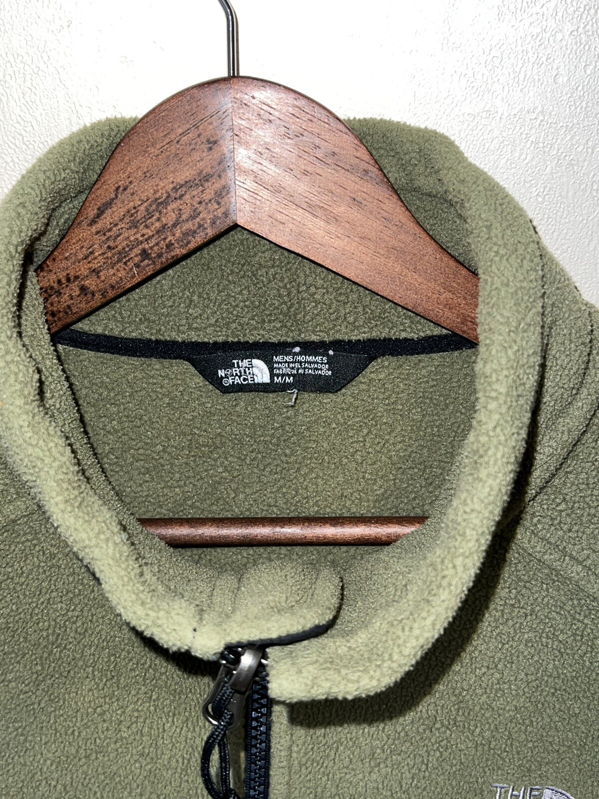 north face olive coat