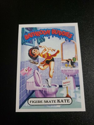 2016 Bathroom Buddies 5a FIGURE SKATE KATE Topps Garbage Pail Kids 