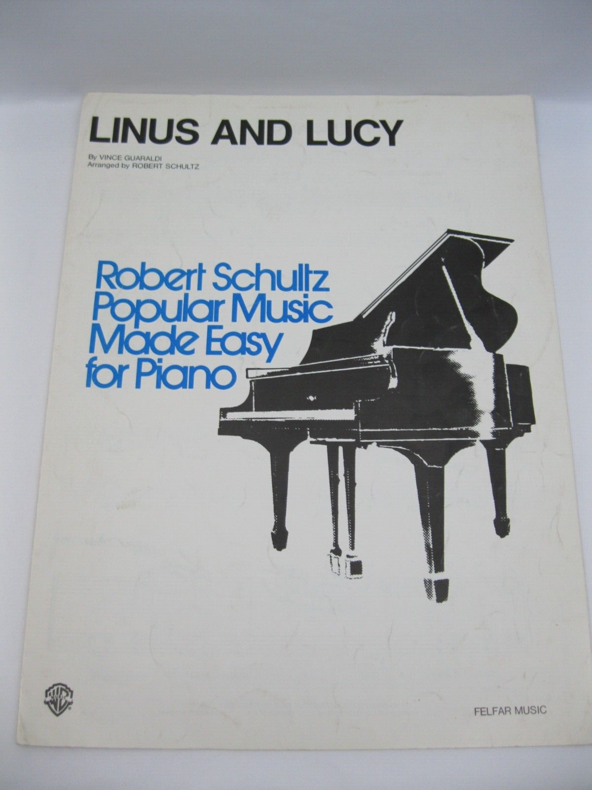 linus-and-lucy-piano-music-book-sheet-robert-schultz-felfar-vince-guaraldi-1965-ebay