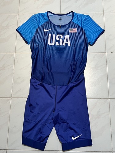 Nike Elite Pro USA Olympics Track Field Singlet Speed suit