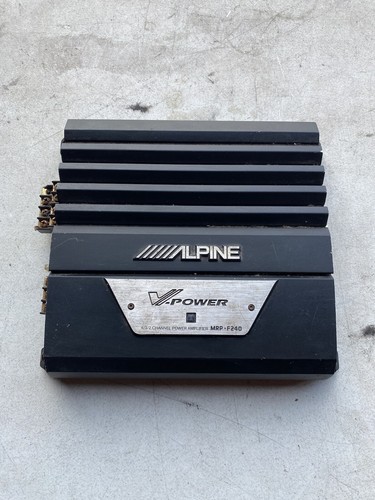 Alpine MRP-F240 4 Channel Car Amp Amplifier Sound System V