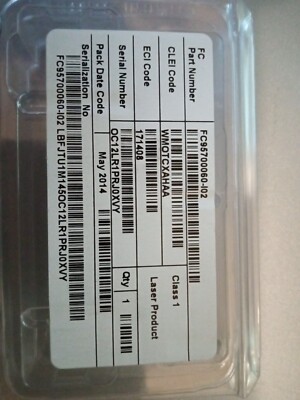 Fujitsu FC95700060-i02 WMOTCXAHAA OC12 Optical SFP Transceiver New. 