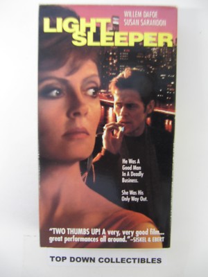 Light Sleeper  William  Dafoe, Susan Sarandon  VHS  Movie Like New