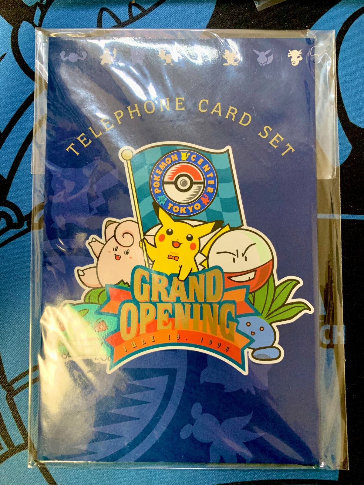 Unopened) Pokemon Center Tokyo Grand Opening Phone Card Set