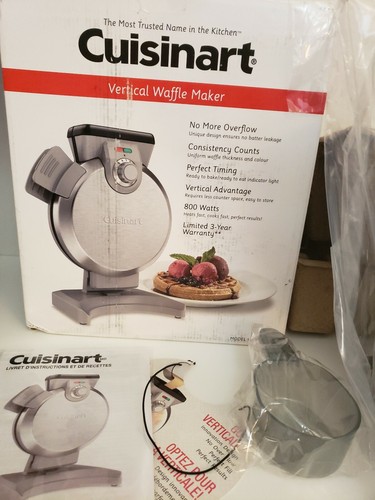 Cuisinart Waffle Maker WAFV100C Vertical