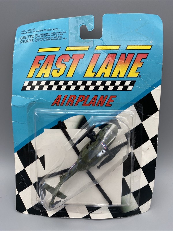 Fast Lane Airplane Helicopter 1991 NEW SEALED