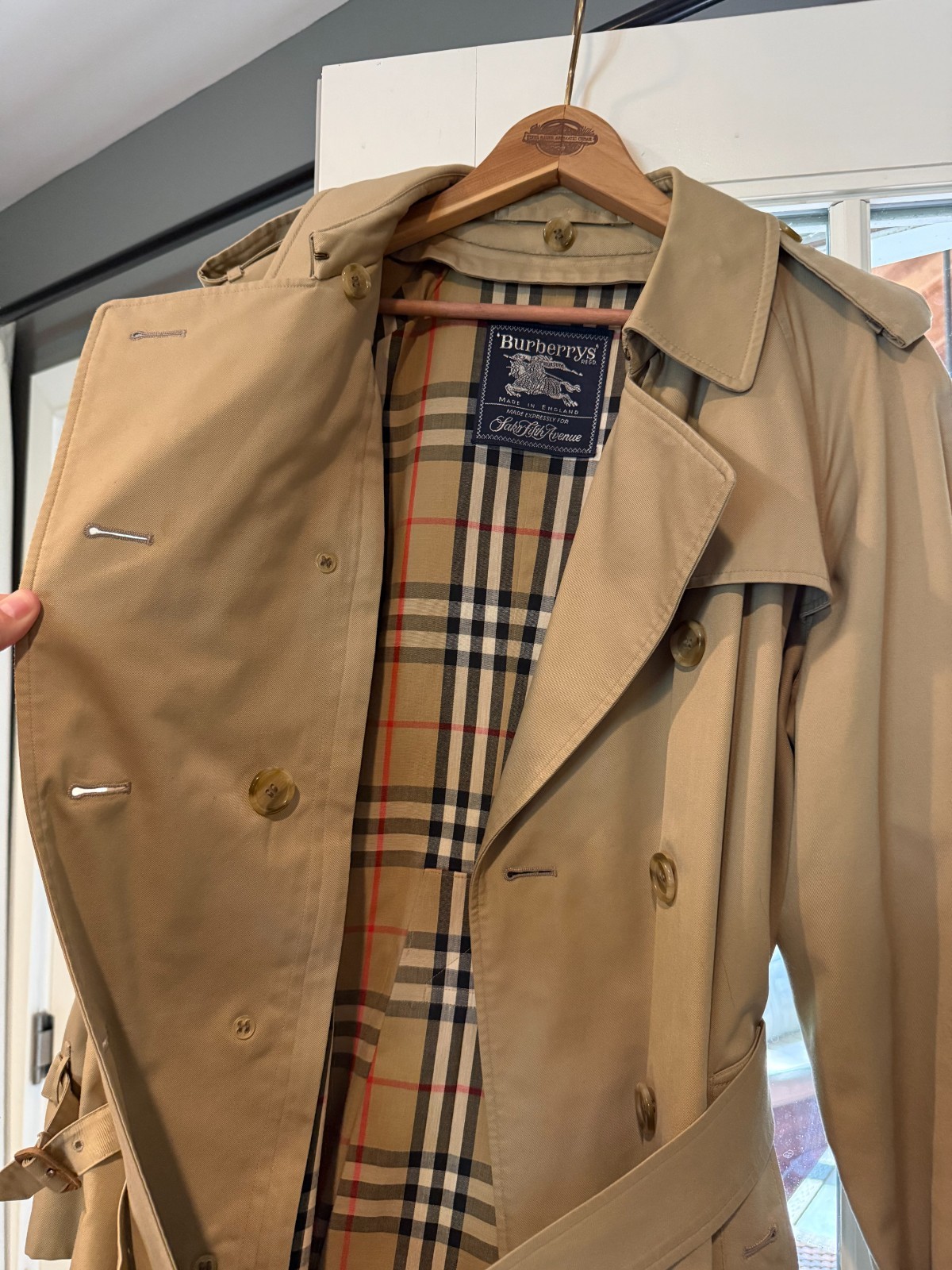 【希少】80s Burberrys SAKS FIFTH AVENUE ブレザー 80s Burberrys SAKS FIFTH AVENUE ブレザー 古着 80s USA製 Burberrys