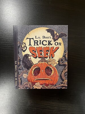 NEW Universal Studios Orlando Halloween HHN 2023 Lil Boo Trick or Seek Map
