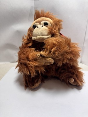 Keel Toys Orangutan Soft Plush Toy 20cm Tall With Tags