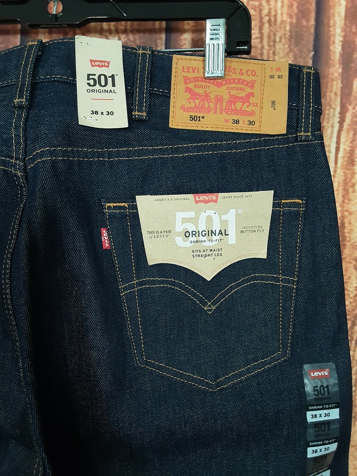 levi's 501 38x30