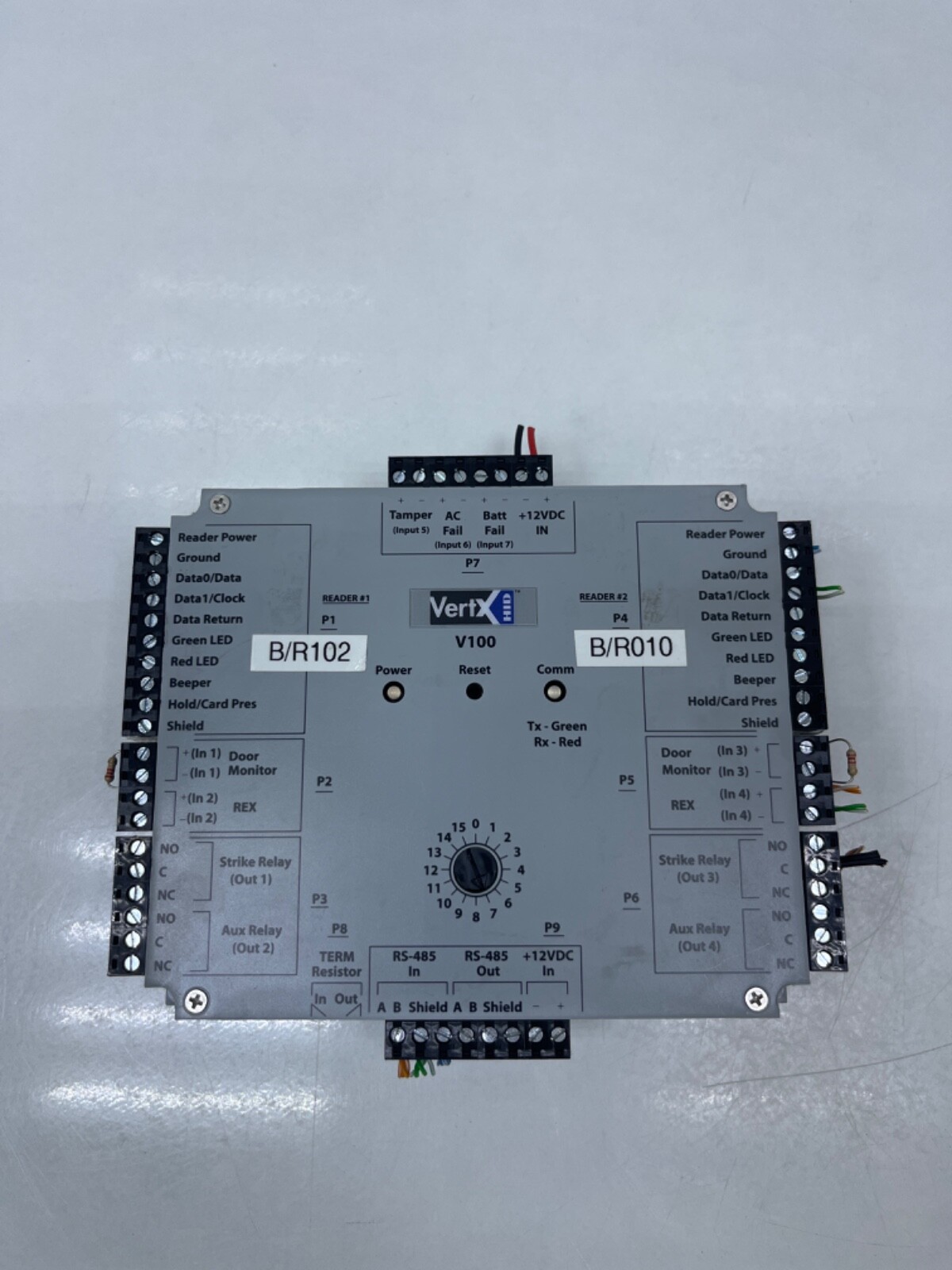 HID VertX V100 Door/Dual Reader Interface Access CardController