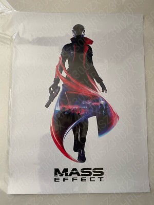 Mass Effect N7 Day 2023 Poster Lithograph Print Art N7 Open Edition 18x24 Mondo