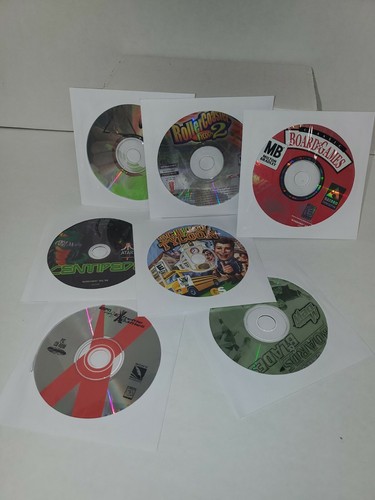 Pc games lot school roller-coaster 2 tycoon centipede,  ten pin ally and more 