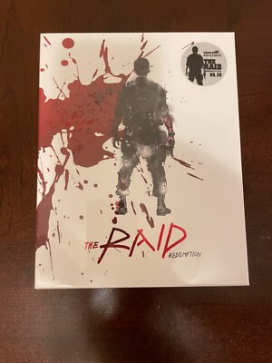 Kimchi DVD The Raid Redemption Steelbook Blu-ray Brand New Sealed Full Slip