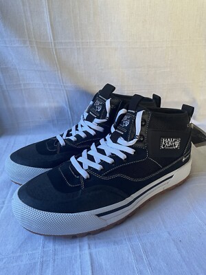 Vans Half Cab MTE 3 x Gore Tex Black White Mid Top Boots Shoes Size 13