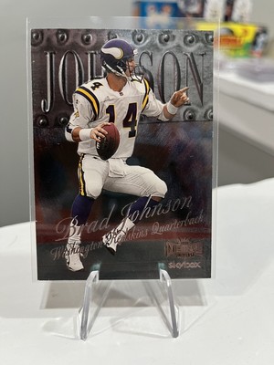 1999 Skybox Metal Universe - #56 Brad Johnson Vikings Rare
