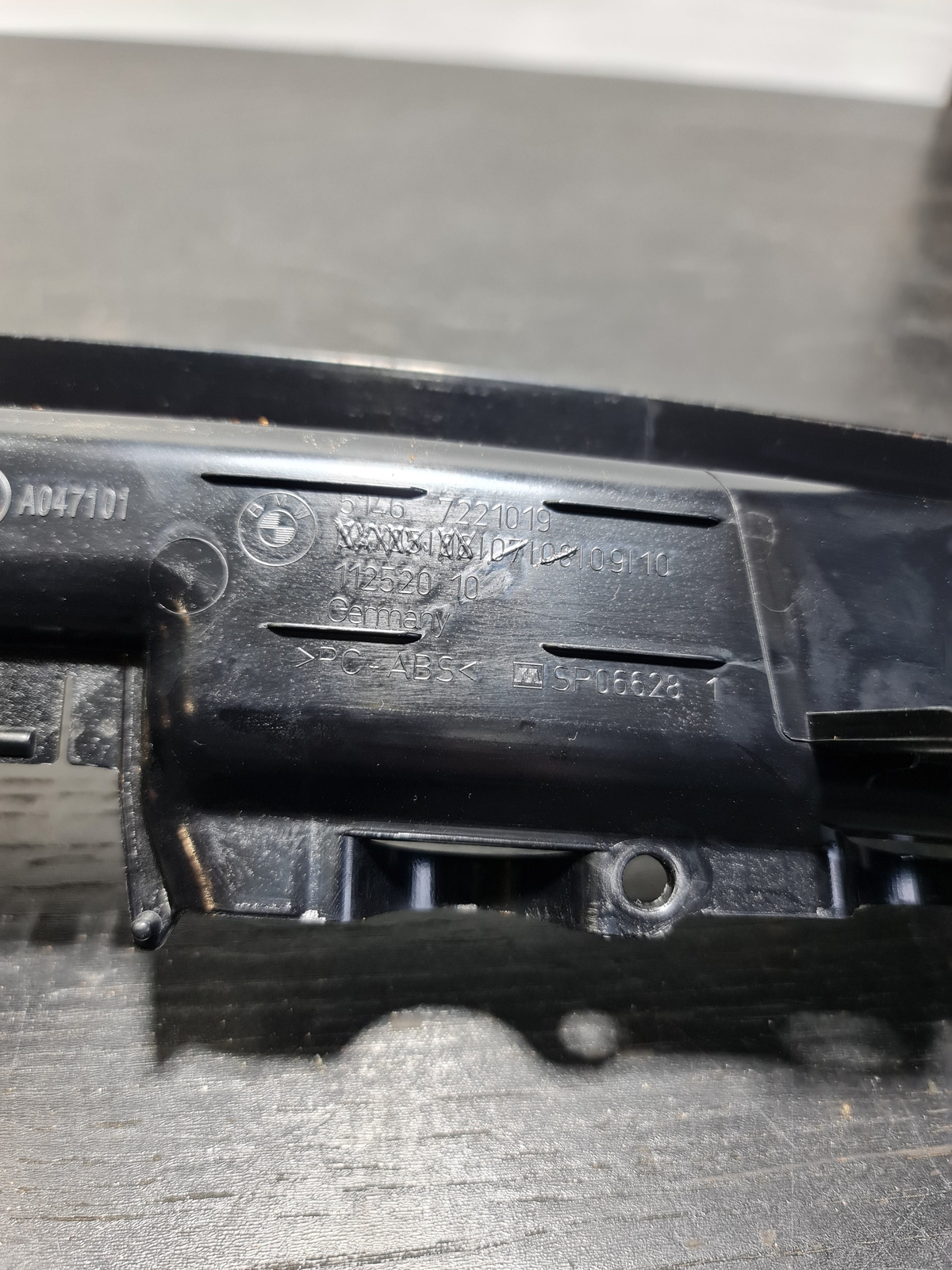 0 Bmw 3 Series F80 Cover Rear Window Shelf Black 7221019 51467221019 image 4