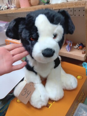 Douglas Amelia Border Collie RARE Retired GRAIL with small crease on Tag