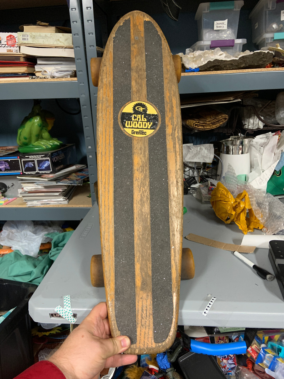 Vintage Cal / California Woody Grentec GT 28 In Skateboard w Vintage Cal / California Woody Grentec GT 28 In Skateboard w