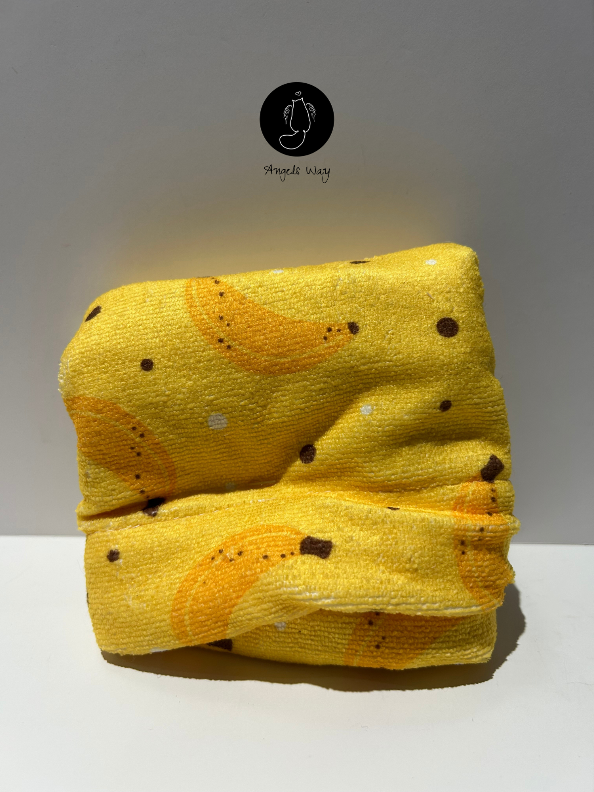The Body Shop Banana Microfibre Hair Wrap Towel New No Tags