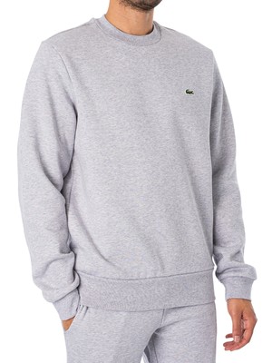 

Мужской свитшот Lacoste из органического матового хлопка, серый, Grey