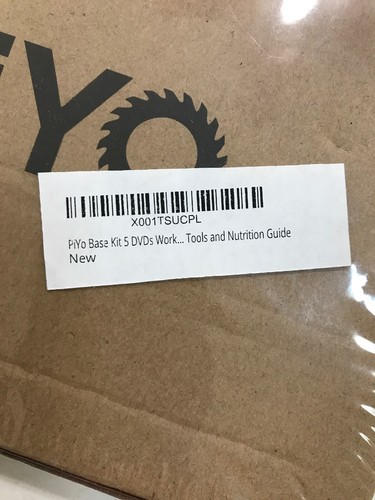 New! Beachbody Piyo Base Kit 5 DVD’s Tools And Nutrition Guide.