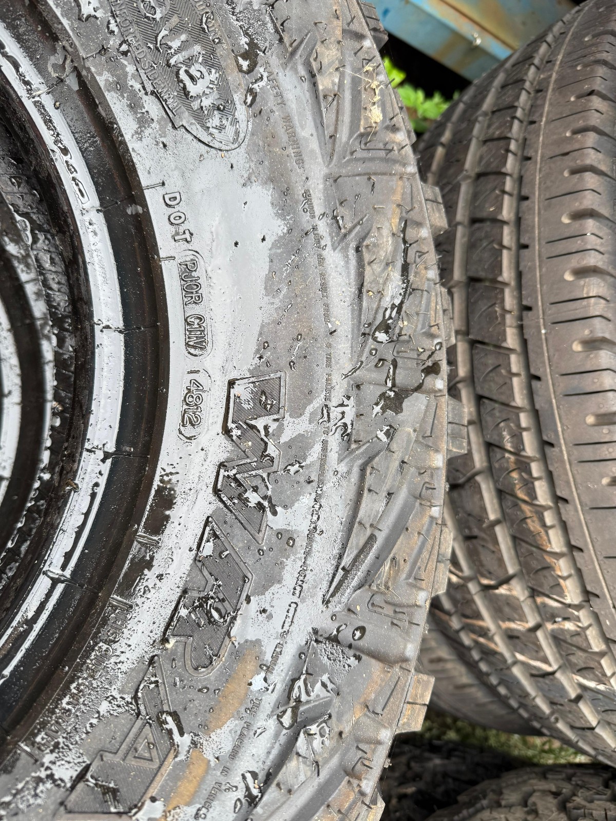 New 235 85 16 Goodyear, Wrangler, M+S 120/116Q x1 Tyre (F1_tyres) FOD YD145