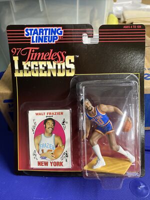New Walt Frazier Starting Lineup Timeless Legends New York Knicks 1997 NBA