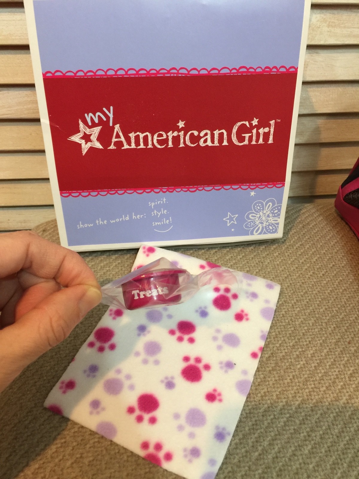 American Girl Pet Carrier Set Retired