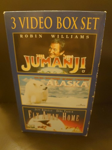 JUMANJI - ALASKA - FLY AWAY HOME - 3 VHS COLLECTION | eBay