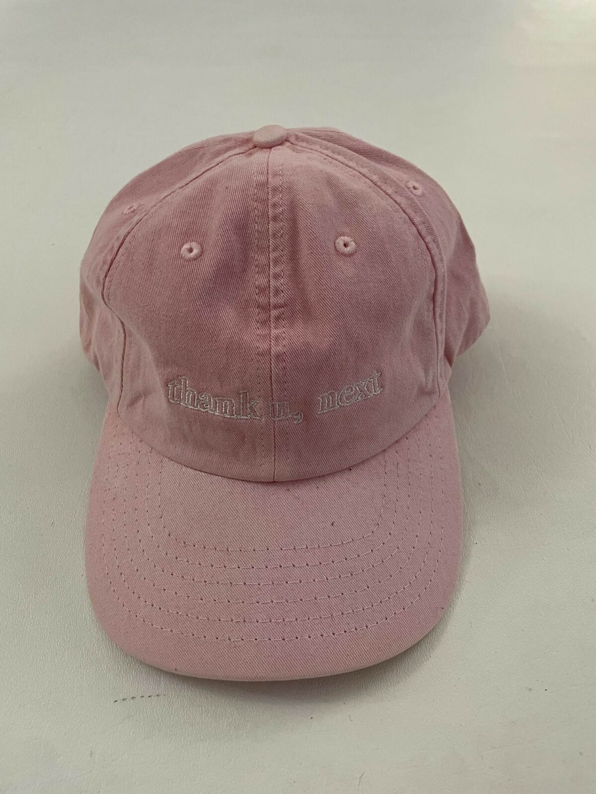 Ariana Grande Thank U, Next Adjustable Graphic Pink Baseball Ariana Grande Thank U, Next Adjustable Graphic Pink Baseball