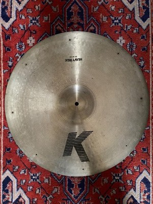 Zildjian K heavy Ride vintage cymbal 20
