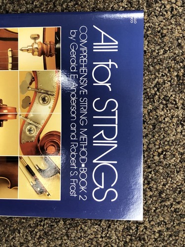 All for Strings Comprehensive Method Cello Book 2 79CO NEW