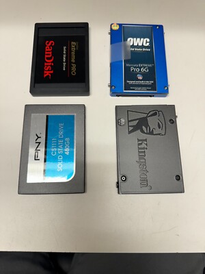 480GB 500GB 512GB SSD SATA 2.5'' Solid State Drive MIXED BRAND APPLE LAPTOP`