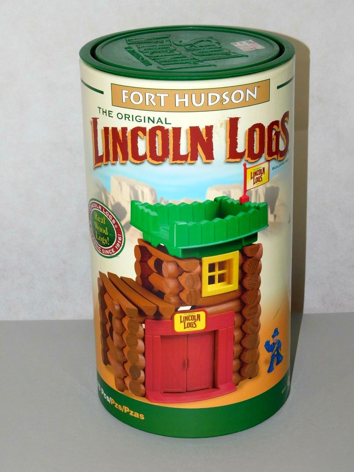 LINCOLN LOGS Fort Hudson Building Set - Incomplete Set