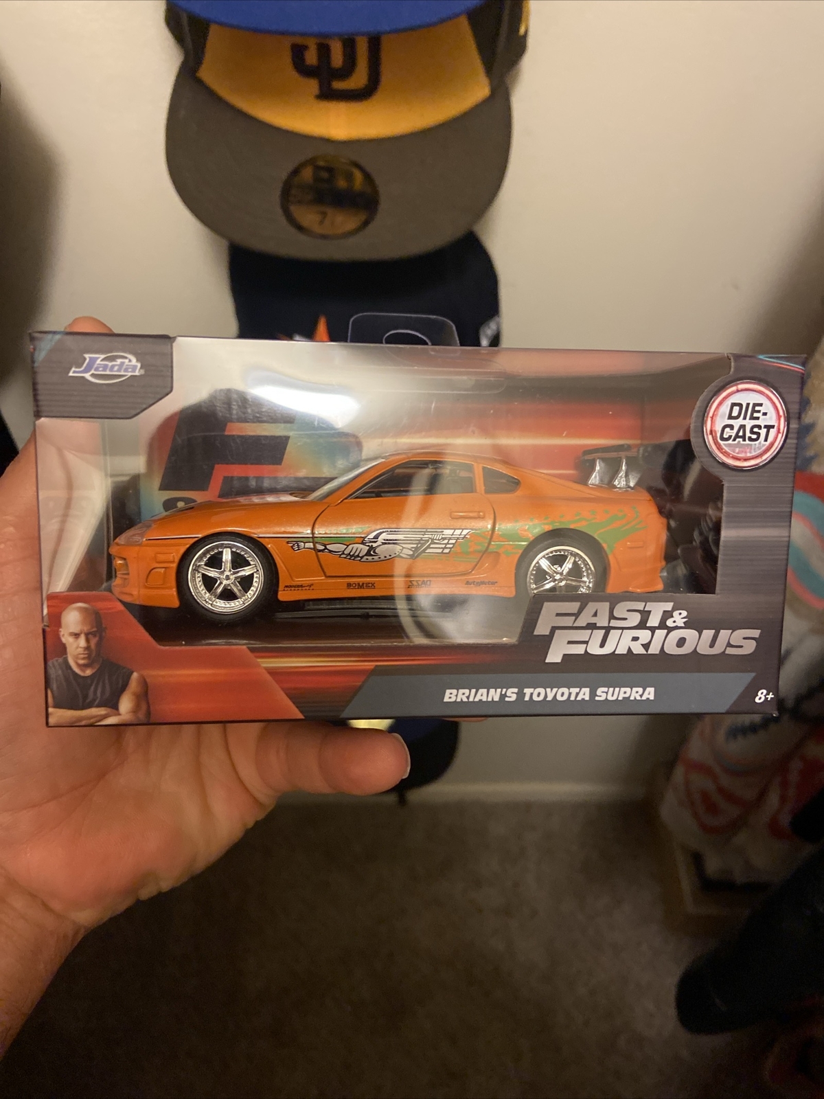 BRIAN'S TOYOTA SUPRA ORANGE 