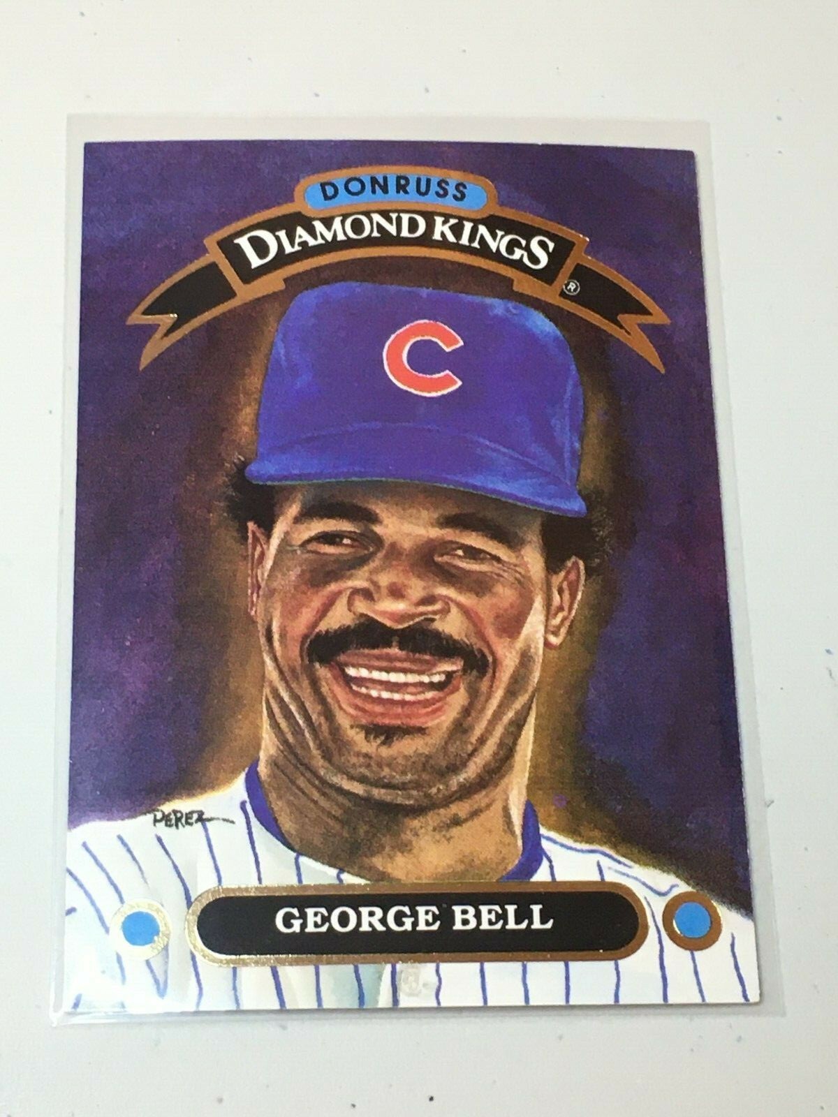 F42455 1992 Donruss Diamond Kings #DK7 George Bell Cubs | eBay