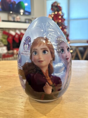 New Disney Frozen Anna Elsa Olaf Surprise Egg w Candy 2.68oz